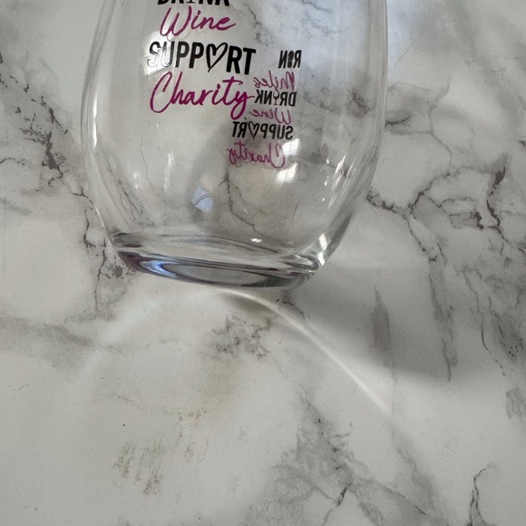 Stemless mini wine glasses set of two . - Picture 6 of 6